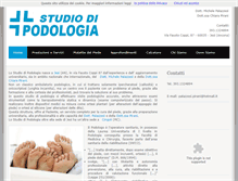 Tablet Screenshot of podologiajesi.it